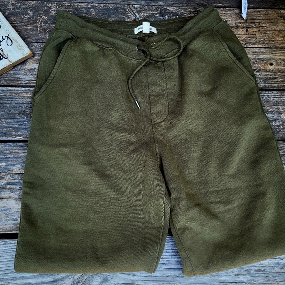 Goodthreads Moss Green Joggers - Picture 1 of 6